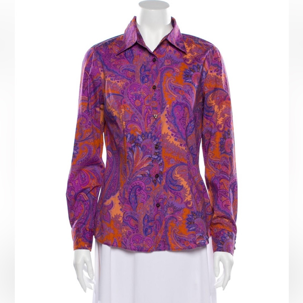 Etro Paisley Button Down